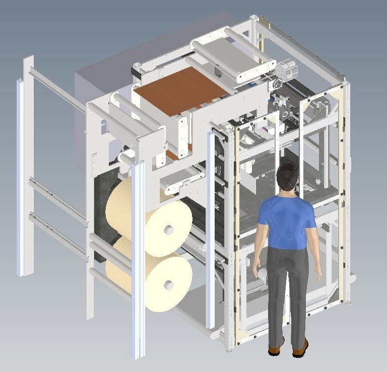 Semi Auto Mailer Line