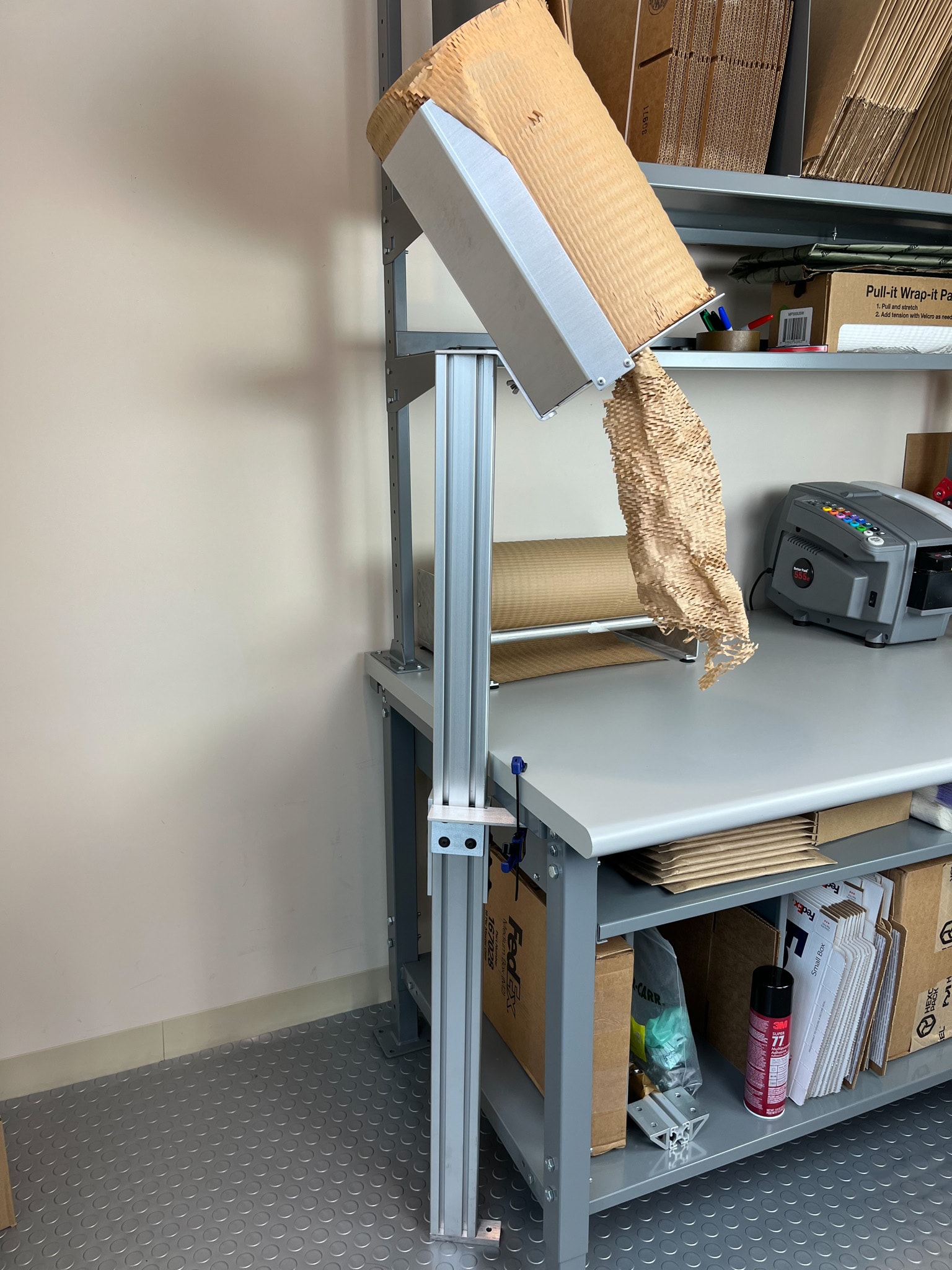 HexaFil packing station setup