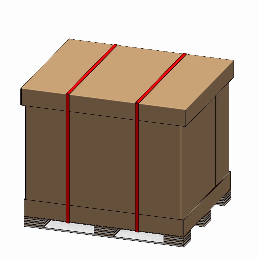 Crate Fully Assembled Top View