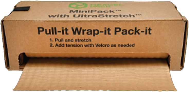 Idl Packaging HexcelWrap Cushioning Kraft Paper 15.25 x 300' in Self-Dispensed Box – Eco-Friendly Honeycomb Alternative to Bubble Wrap – Innovative